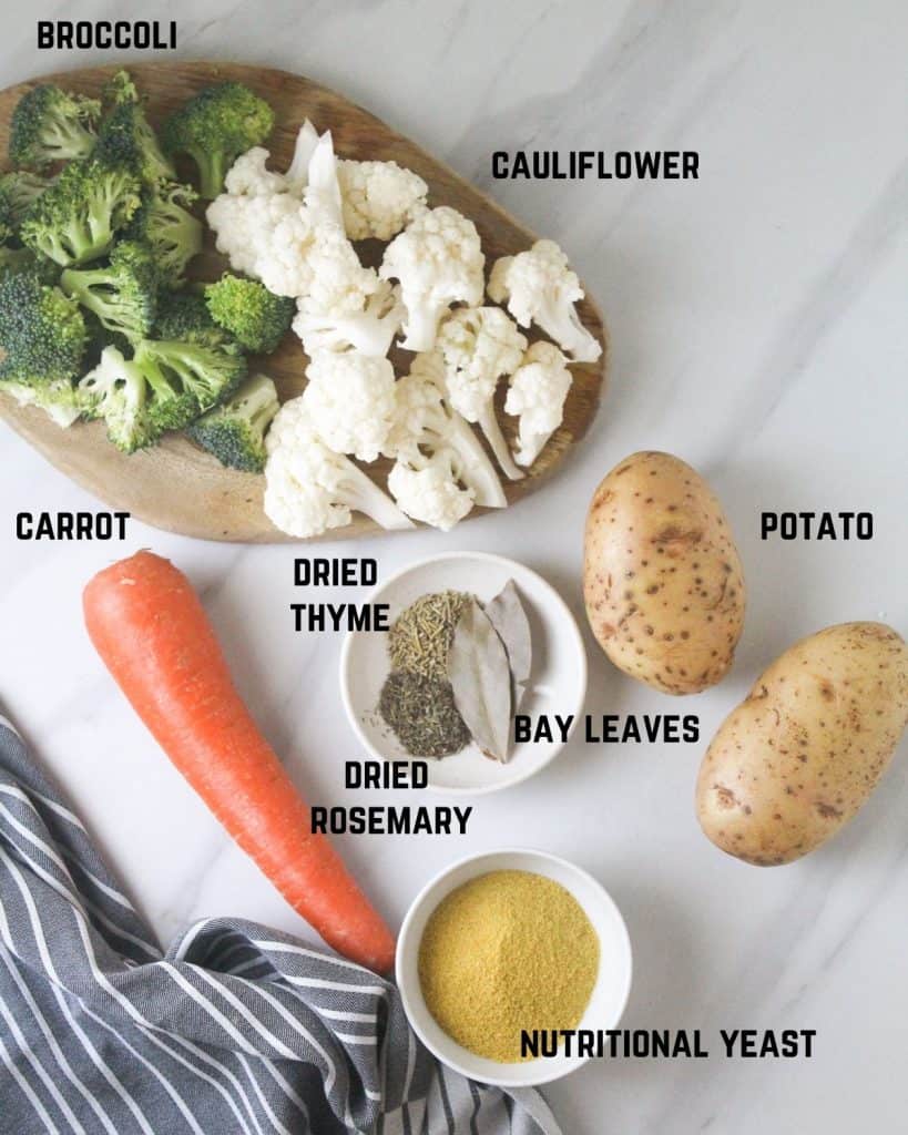 Shredded Potatoes, Broccoli & Cauliflower