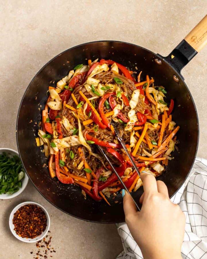 Shirataki Noodles Stir-fry – My Plantiful Cooking