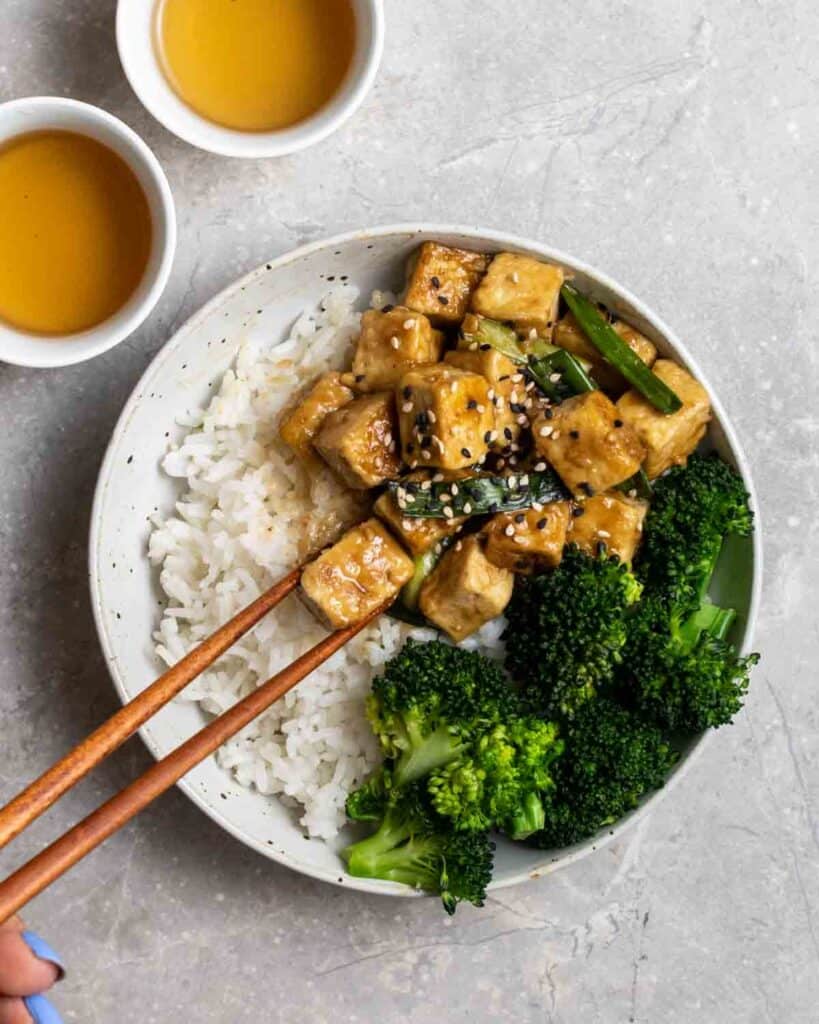 Tofu in Oyster Sauce – My Plantiful Cooking